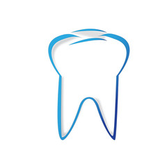 symbol white tooth