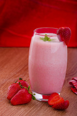Strawberry smoothie