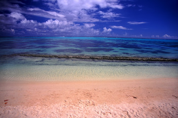 Moorea Beach Lagoon French Polynesia