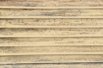 Naklejka premium Vintage Holz - alter Fensterladen gelb