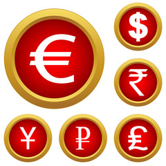 Money set buttons