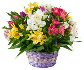 Basket of flowers