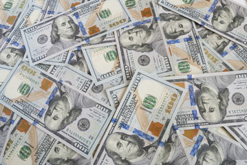 background of american dollars bills
