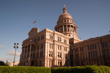 Capital Building Austin Texas Government Building Blue Skies