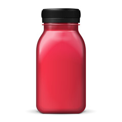 Juice Or Jam Glass Red Violet Purple Bottle Jar