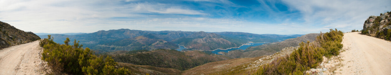 panorama das montanhas do gerês