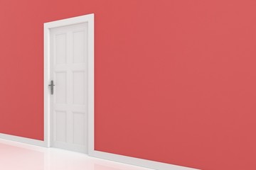 3d rendering of a door