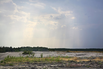 Bledow Desert. Poland