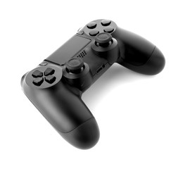 video game controller isolated on white background