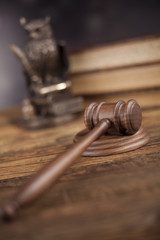 Gavel, Mallet of justice concept