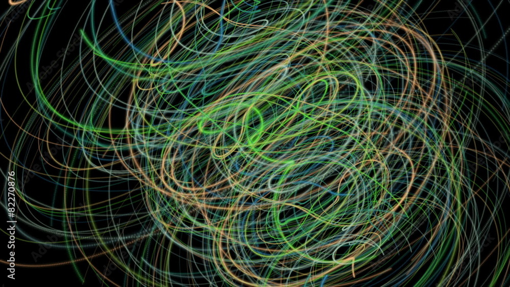 Aufkleber fantastic animation – stripe object in motion – loop hd