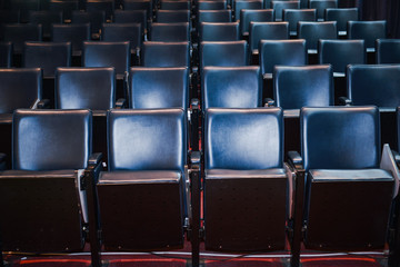 Empty cinema auditorium
