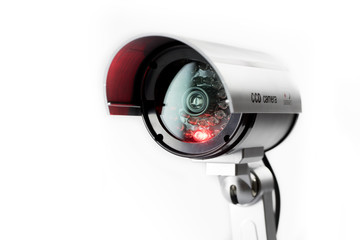 Security CCTV camera in office building