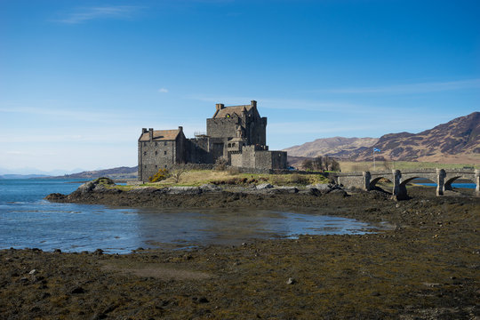 Eilean Donan Castle, scotland, Isle, of, skye