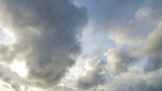Cumulus Clouds Timelapse 4