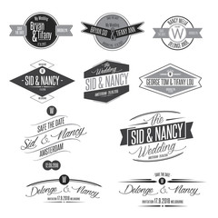 Wedding Badges