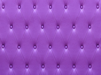 Pattern of violet leather seat upholstery