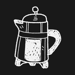 coffee doodle drawing