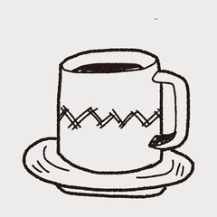 coffee cup doodle