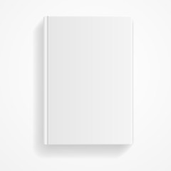 Vector book blank. Flat Design