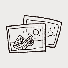 travel pictrue doodle