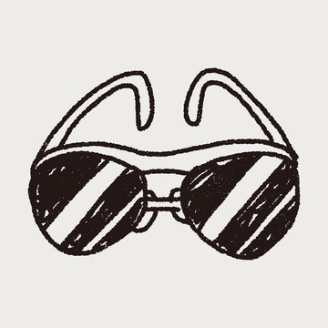 sunglasses doodle