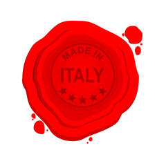 made in italy red seal
