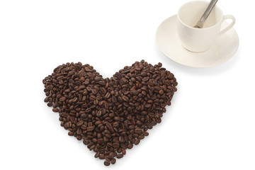 coffee heart