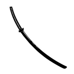 Obraz premium Samurai Schwert Jpeg version