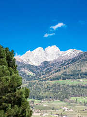 Fototapeta na wymiar Frühling, Berge, Alpen, schön