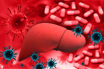 Liver Infection with hepatitis viruses and medicine therapy .