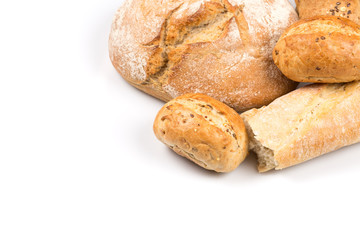 Composition with bread