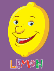 cartoon lemon