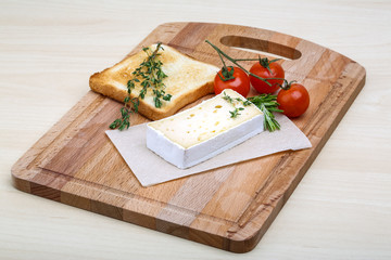 Soft brie cheese