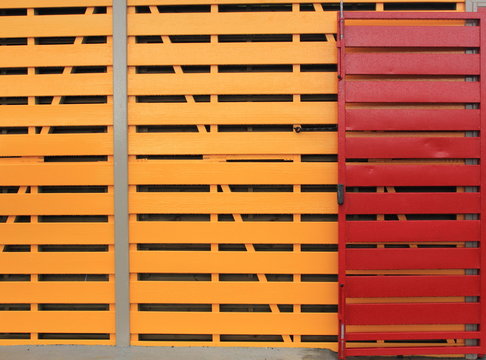 rouge et jaune