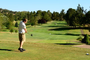 Obraz premium Go Golfing