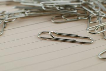 group of paper clip