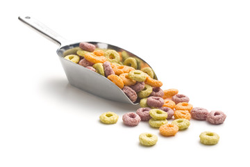 colorful cereal rings
