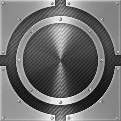 Metal plate background
