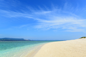 美しいビーチとさわやかな空