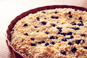 Blueberry pie