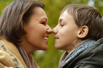  mother with a boy 