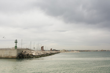 Naklejka premium Seascape