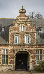 Fototapeta na wymiar Old building of the Park abbey near Leuven