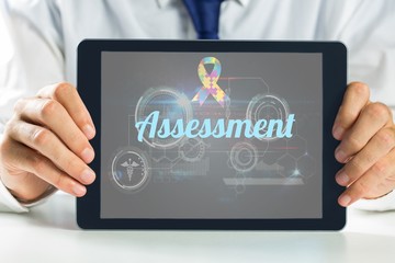 Assessment against medical biology interface in black