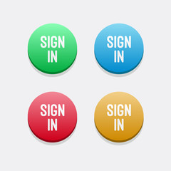 Sign In Buttons