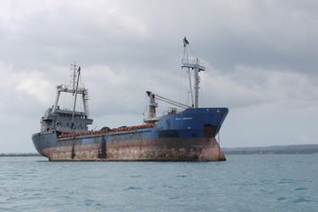 Fototapeta premium Frachter Tanker