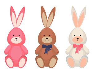 Toy rabbit set