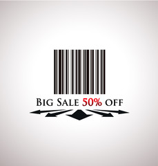 bar code / sales concept