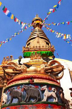 Stupa Swayambhunath, Kathmandu, Nepal